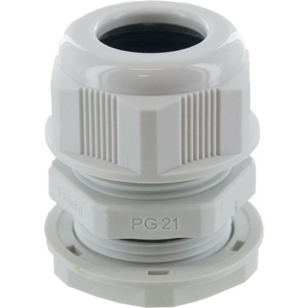 DOME CONN Pg21  .51-.71in  GREY c/w O-ring and locknut<span class=' ItemWarning' style='display:block;'>Item is usually in stock, but we&#39;ll be in touch if there&#39;s a problem<br /></span>