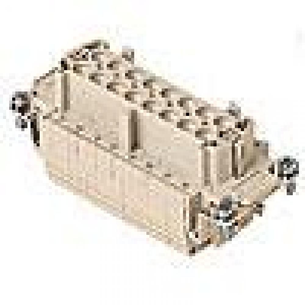FEMALE INSERT - 16P+Ground  16A MAX - 600V  CAGE CLAMP<span class=' ItemWarning' style='display:block;'>Item is usually in stock, but we&#39;ll be in touch if there&#39;s a problem<br /></span>
