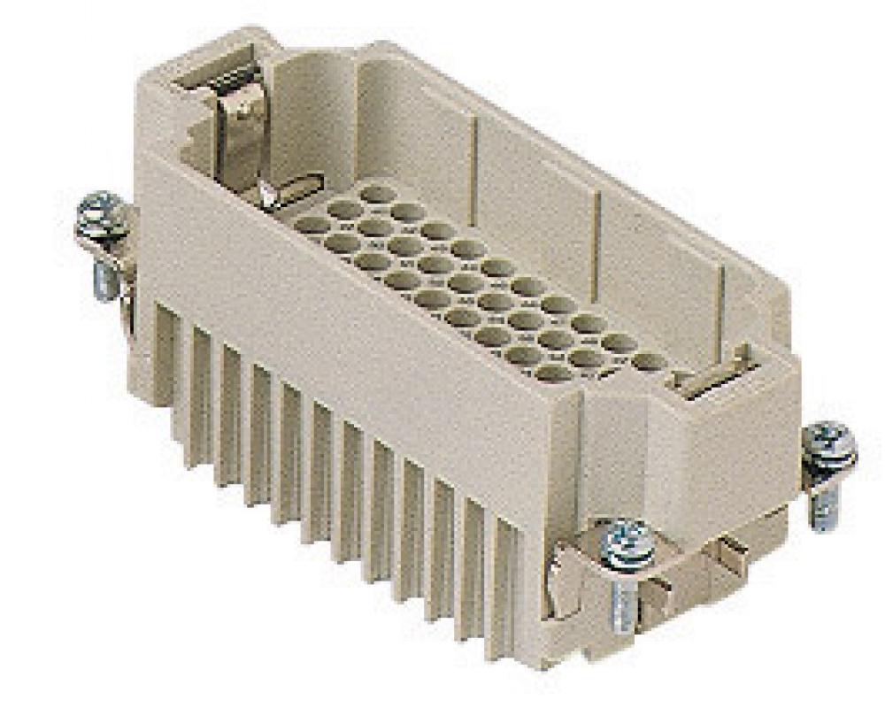 MALE INSERT - 72P+Ground  10A MAX - 250V  CRIMP TERMINAL<span class=' ItemWarning' style='display:block;'>Item is usually in stock, but we&#39;ll be in touch if there&#39;s a problem<br /></span>