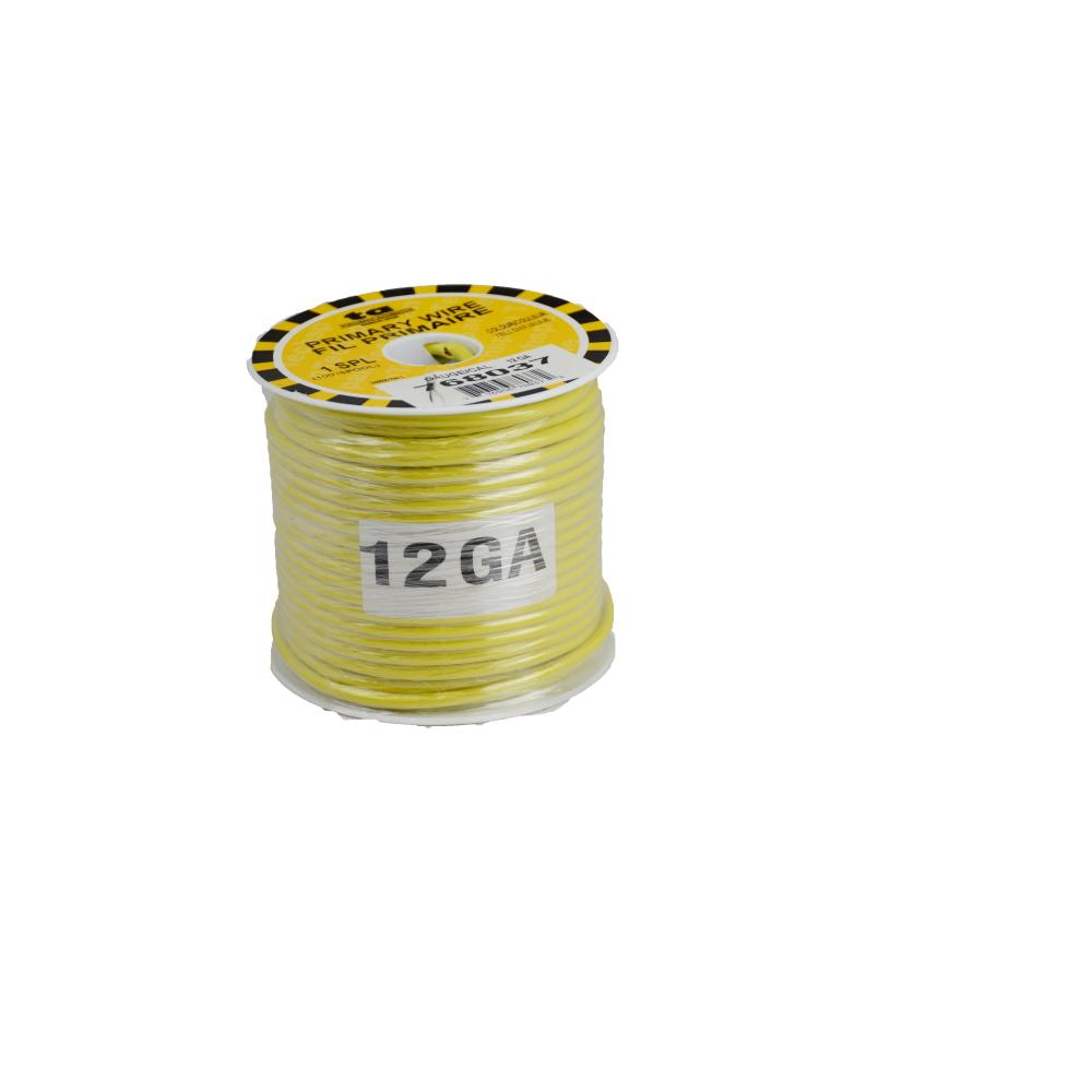 WIRE GPT 12GA YELLOW 100FT<span class=' ItemWarning' style='display:block;'>Item is usually in stock, but we&#39;ll be in touch if there&#39;s a problem<br /></span>