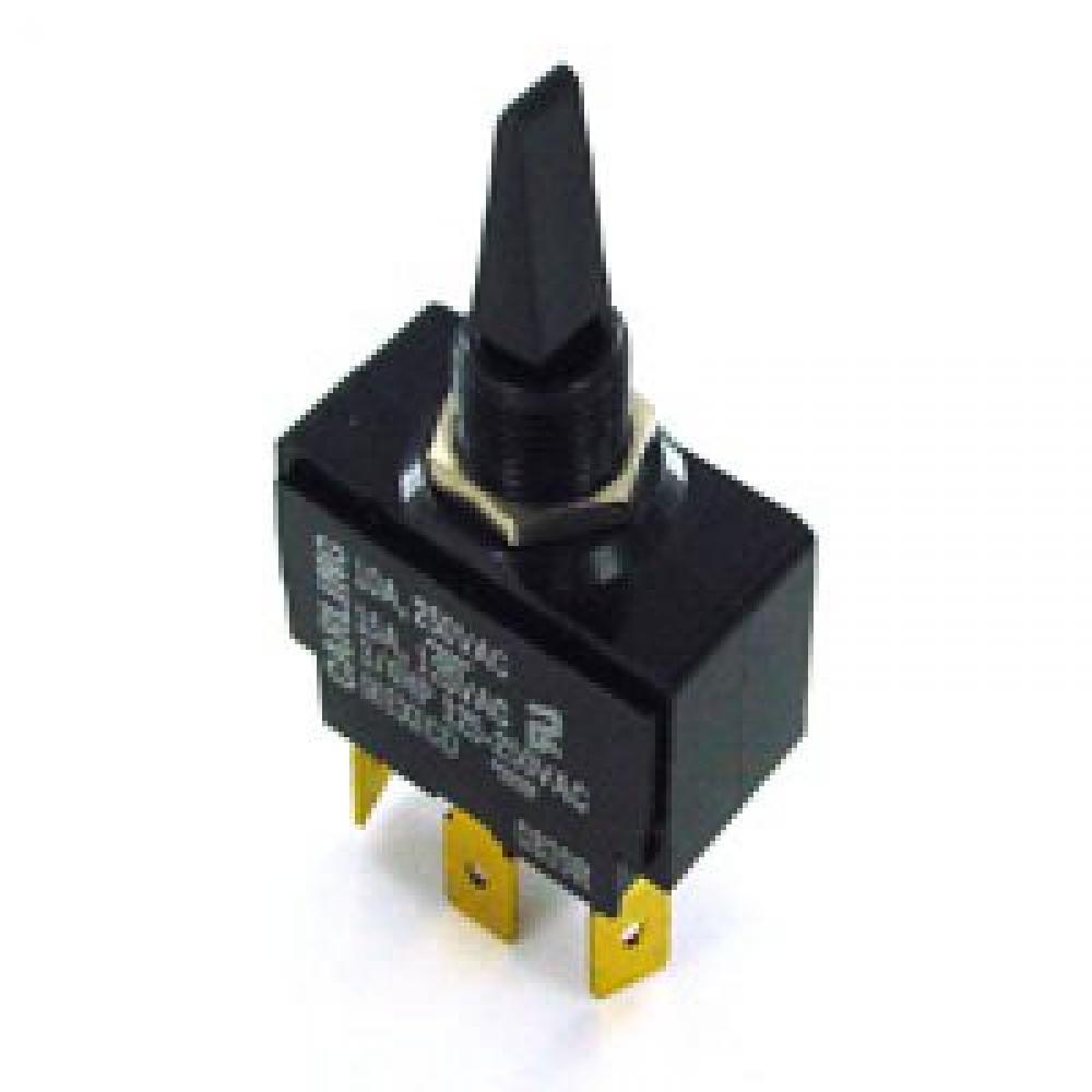 Switch Toggle (On) Off (On) SPDT 15A<span class=' ItemWarning' style='display:block;'>Item is usually in stock, but we&#39;ll be in touch if there&#39;s a problem<br /></span>