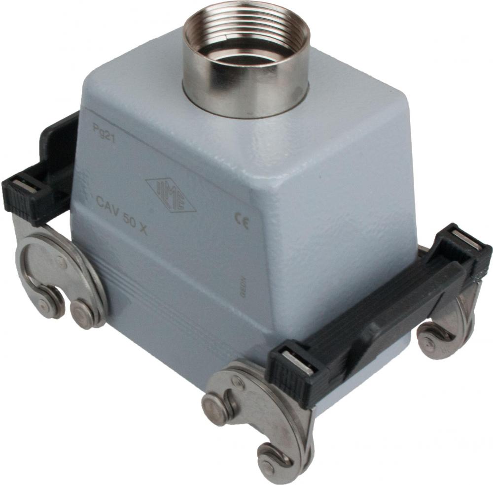 HOOD - 32P+Ground    DOUBLE LEVERS  TOP ENTRY  HIGH CONSTRUCTION CABLE GLAND PG 21<span class=' ItemWarning' style='display:block;'>Item is usually in stock, but we&#39;ll be in touch if there&#39;s a problem<br /></span>