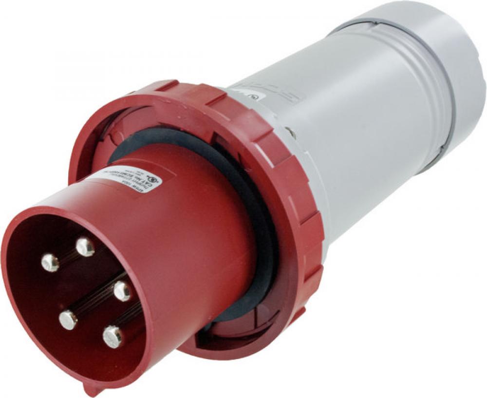 IP67 PLUG 100A  3phase delta 277/480  4P 5W  WATERTIGHT<span class=' ItemWarning' style='display:block;'>Item is usually in stock, but we&#39;ll be in touch if there&#39;s a problem<br /></span>
