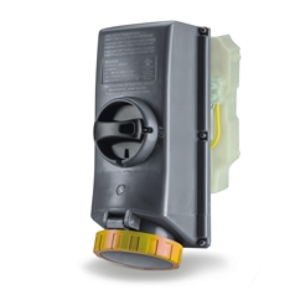 MECHANICAL INTERLOCK - 30A 2P 3W 4H 125V Yellow<span class=' ItemWarning' style='display:block;'>Item is usually in stock, but we&#39;ll be in touch if there&#39;s a problem<br /></span>