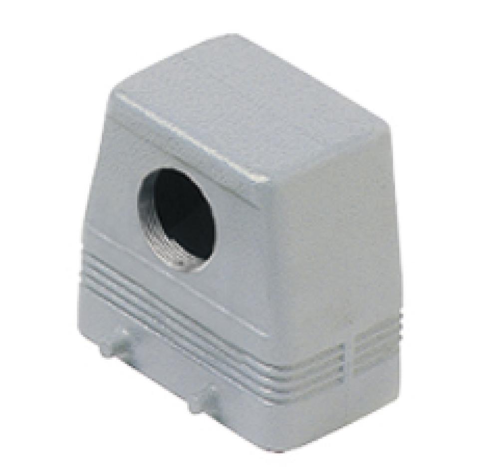 HOOD - 10P+Ground    FOUR PEGS  FRONT ENTRY  HIGH CONSTRUCTION  CABLE GLAND PG 16<span class=' ItemWarning' style='display:block;'>Item is usually in stock, but we&#39;ll be in touch if there&#39;s a problem<br /></span>