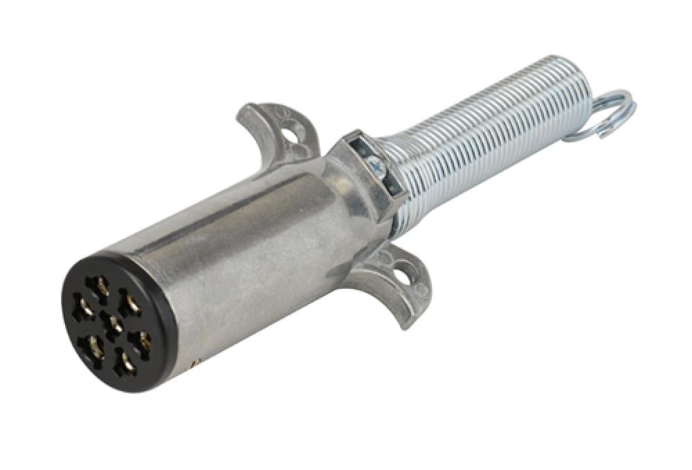 TRLR CONN PLUG MALE WITH SPRING HD 7POLE<span class=' ItemWarning' style='display:block;'>Item is usually in stock, but we&#39;ll be in touch if there&#39;s a problem<br /></span>