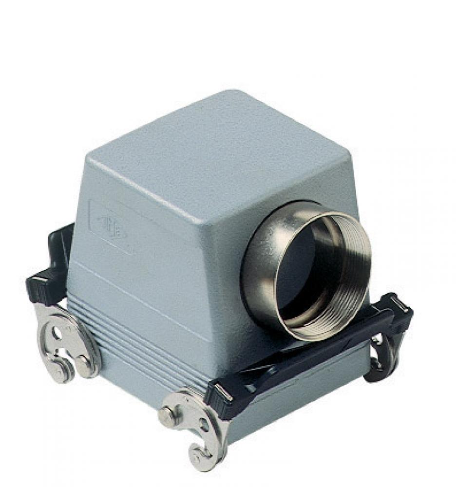 HOOD - 32P+Ground    DOUBLE LEVERS  SIDE ENTRY  CABLE GLAND PG 36<span class=' ItemWarning' style='display:block;'>Item is usually in stock, but we&#39;ll be in touch if there&#39;s a problem<br /></span>