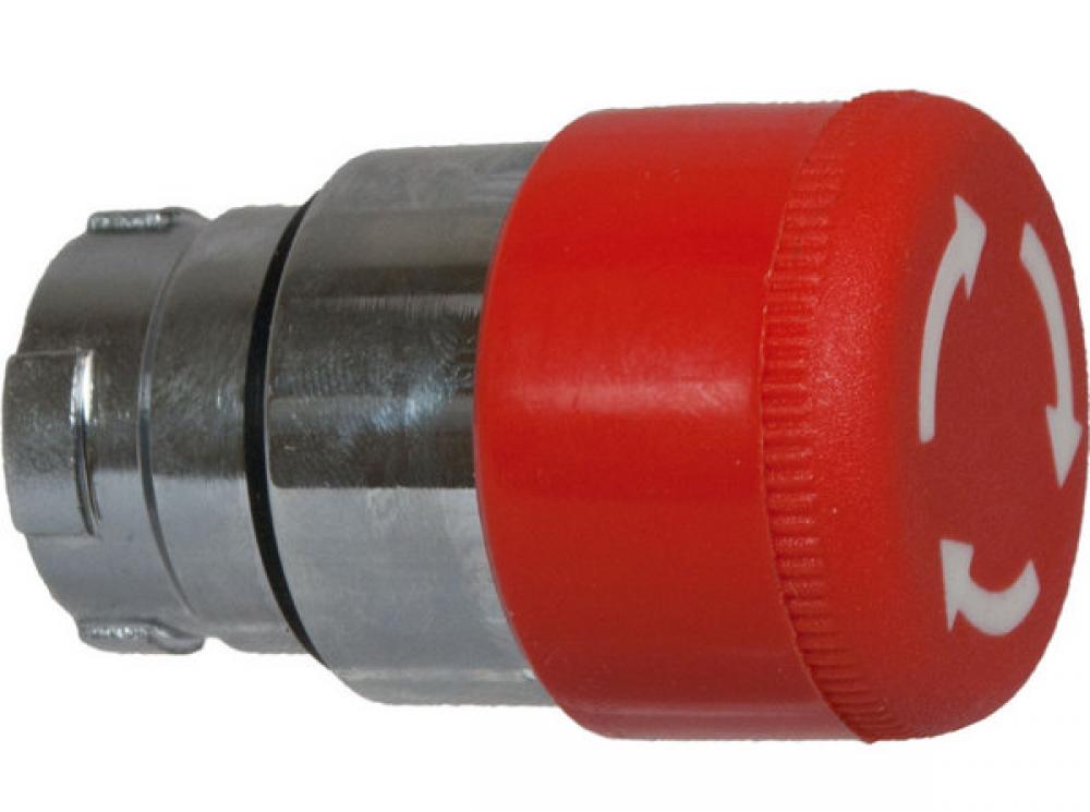 Mushroom Hd Twist Rel Acttr, red 30mm<span class=' ItemWarning' style='display:block;'>Item is usually in stock, but we&#39;ll be in touch if there&#39;s a problem<br /></span>