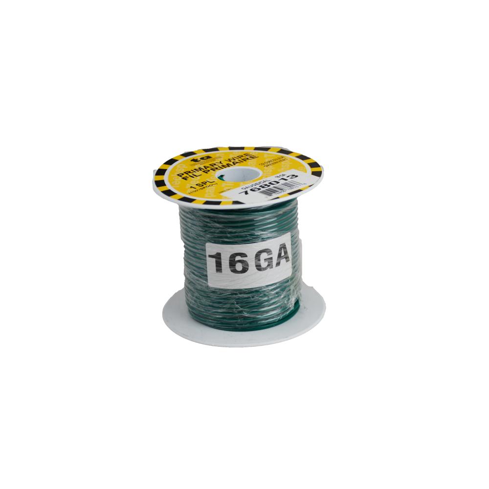 WIRE GPT 16GA GREEN 100FT<span class=' ItemWarning' style='display:block;'>Item is usually in stock, but we&#39;ll be in touch if there&#39;s a problem<br /></span>