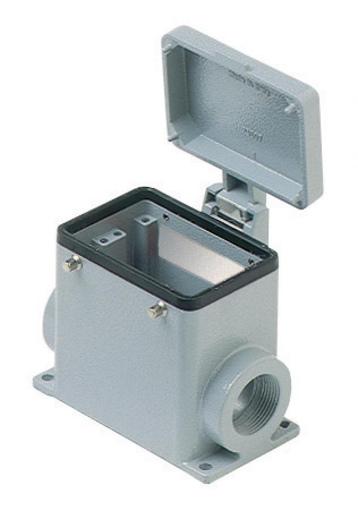 SURFACE MOUNTING BASE - 32P+Ground    DOUBLE LEVERS  DOUBLE PORT  CABLE GLAND PG 29x2<span class=' ItemWarning' style='display:block;'>Item is usually in stock, but we&#39;ll be in touch if there&#39;s a problem<br /></span>