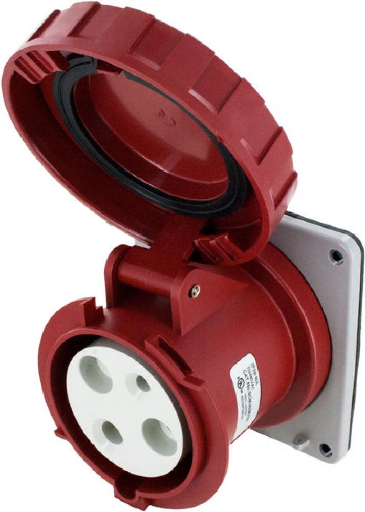 IP67 RECEPTACLE 60A  480VAC  2P 3W  WATERTIGHT<span class=' ItemWarning' style='display:block;'>Item is usually in stock, but we&#39;ll be in touch if there&#39;s a problem<br /></span>