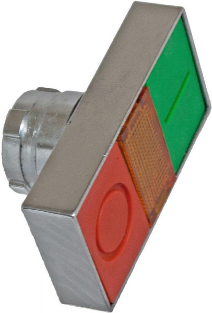 Dbl PB red/grn with pilot light amber<span class=' ItemWarning' style='display:block;'>Item is usually in stock, but we&#39;ll be in touch if there&#39;s a problem<br /></span>