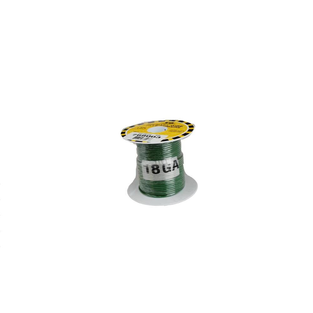 WIRE GPT 18GA GREEN 100FT<span class=' ItemWarning' style='display:block;'>Item is usually in stock, but we&#39;ll be in touch if there&#39;s a problem<br /></span>