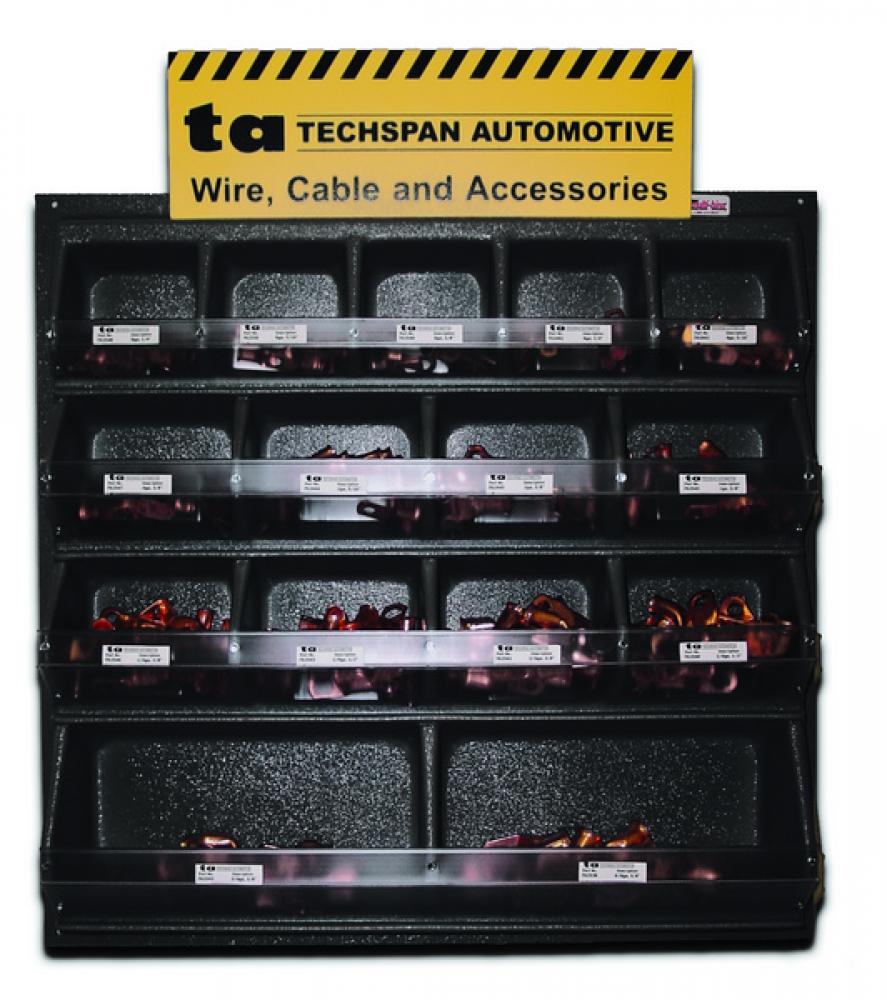 MERCHANDISER/BIN DISPLAY UNPLATED LUGS<span class=' ItemWarning' style='display:block;'>Item is usually in stock, but we&#39;ll be in touch if there&#39;s a problem<br /></span>