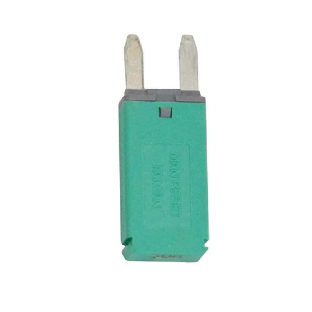 CIRCUIT BREAKER AUTO RESET MINI BLADE 30A GREEN<span class=' ItemWarning' style='display:block;'>Item is usually in stock, but we&#39;ll be in touch if there&#39;s a problem<br /></span>