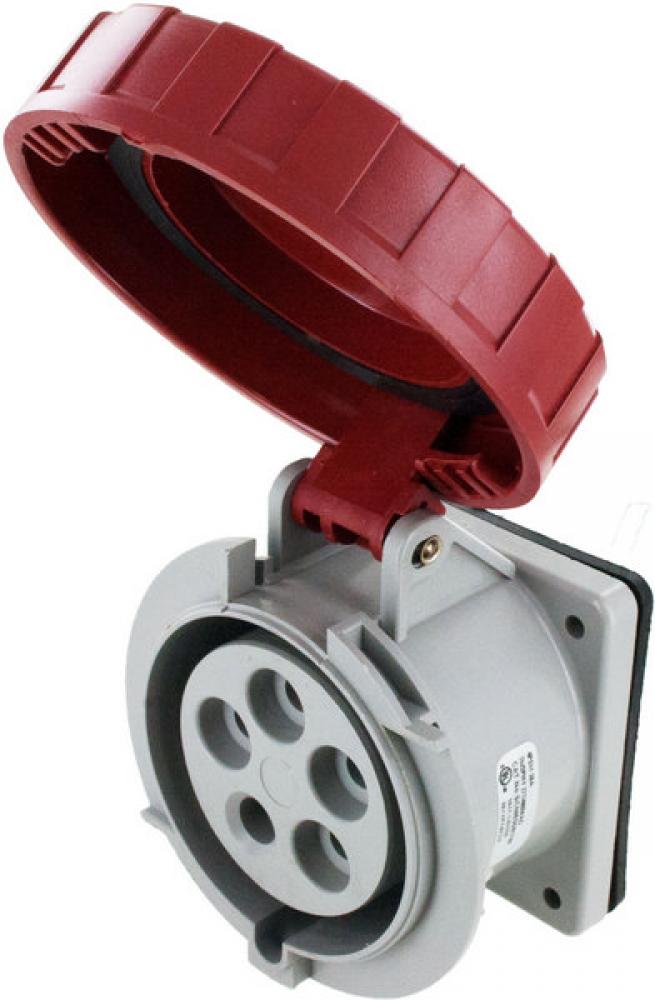 IP67 RECEPTACLE 30A  3phase delta 277/480  4P 5W  WATERTIGHT<span class=' ItemWarning' style='display:block;'>Item is usually in stock, but we&#39;ll be in touch if there&#39;s a problem<br /></span>