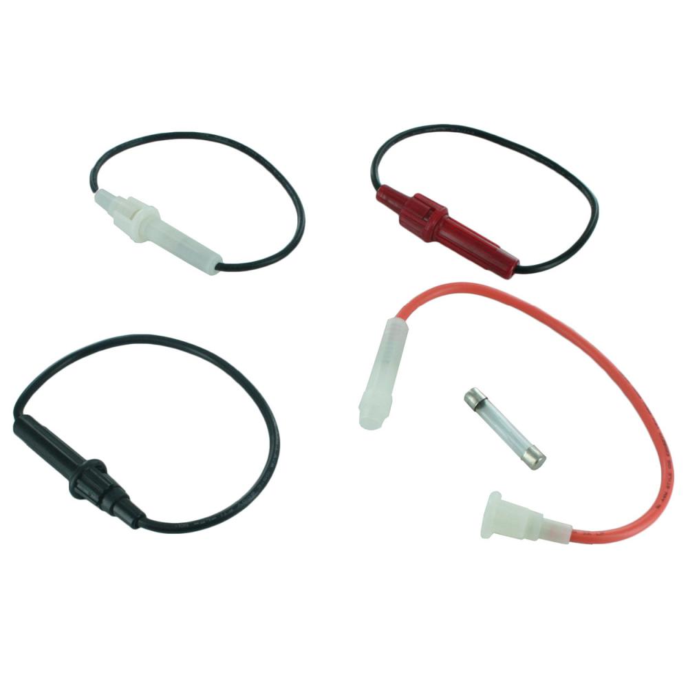 FUSE HOLDER INLINE GLASS 16GA B+W 25PK<span class=' ItemWarning' style='display:block;'>Item is usually in stock, but we&#39;ll be in touch if there&#39;s a problem<br /></span>