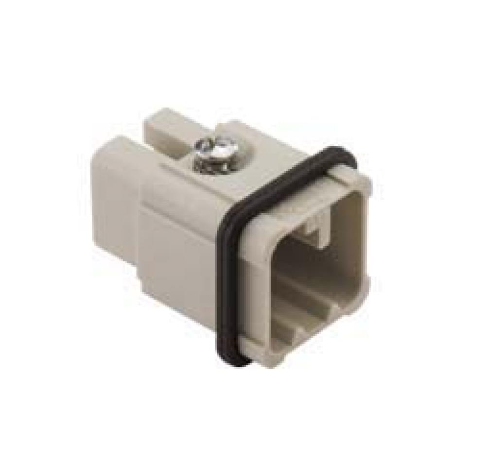 MALE INSERT - 8P  10A - MAX 50V  WHITE<span class=' ItemWarning' style='display:block;'>Item is usually in stock, but we&#39;ll be in touch if there&#39;s a problem<br /></span>