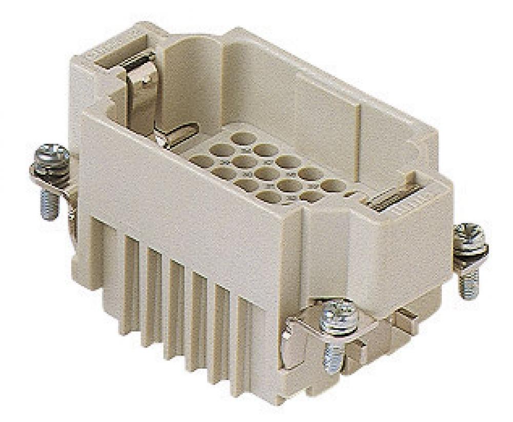 MALE INSERT - 42P+Ground  10A MAX - 250V  CRIMP TERMINAL<span class=' ItemWarning' style='display:block;'>Item is usually in stock, but we&#39;ll be in touch if there&#39;s a problem<br /></span>