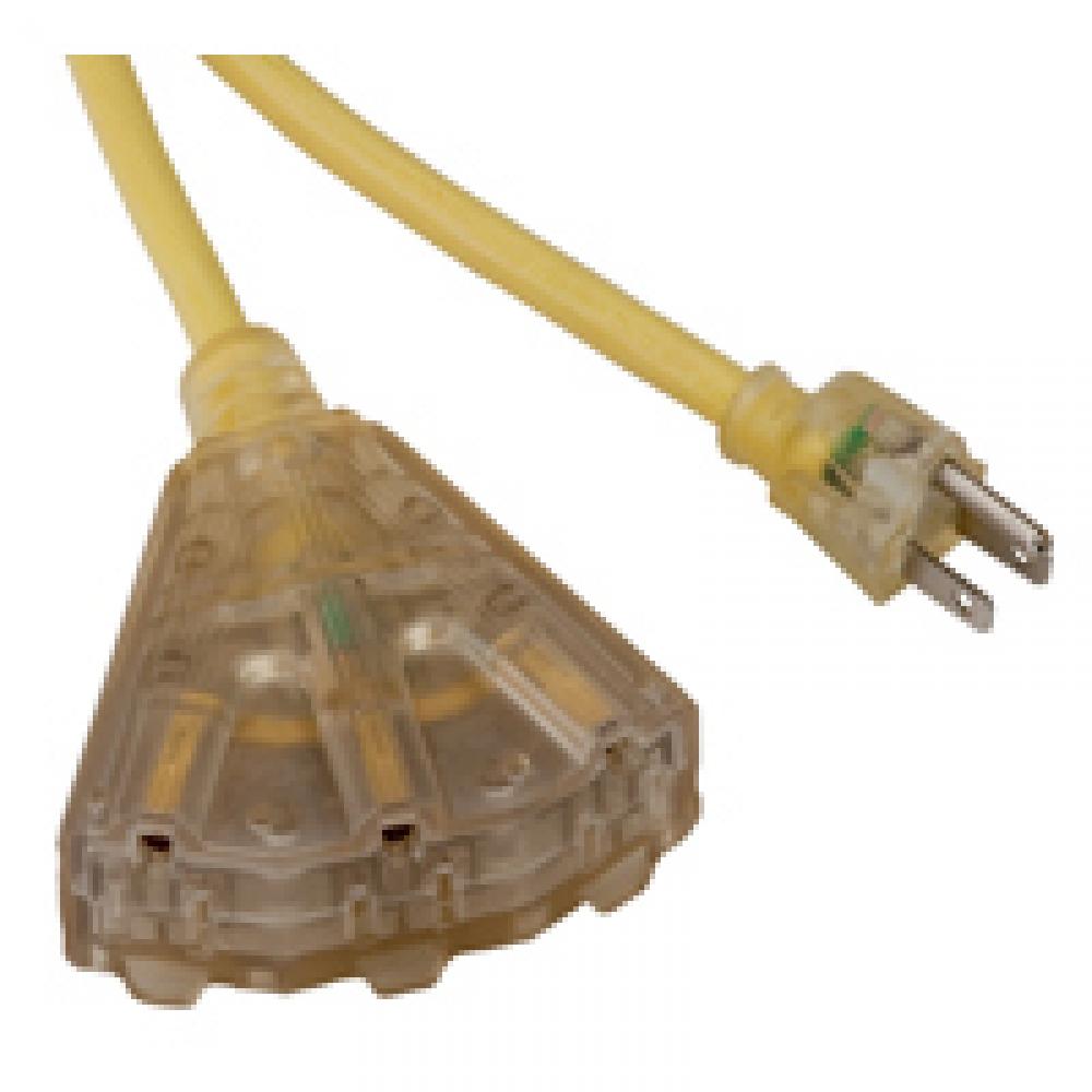 EXT CORD 3TAP 14/3 25FT NEON<span class=' ItemWarning' style='display:block;'>Item is usually in stock, but we&#39;ll be in touch if there&#39;s a problem<br /></span>