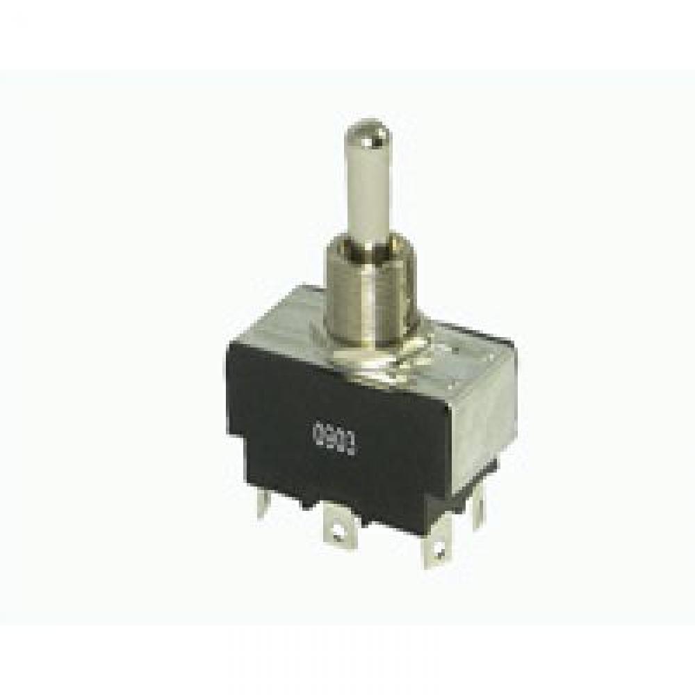 Switch Toggle On Off (On) Dpdt Bat Toggle Screw 2<span class=' ItemWarning' style='display:block;'>Item is usually in stock, but we&#39;ll be in touch if there&#39;s a problem<br /></span>