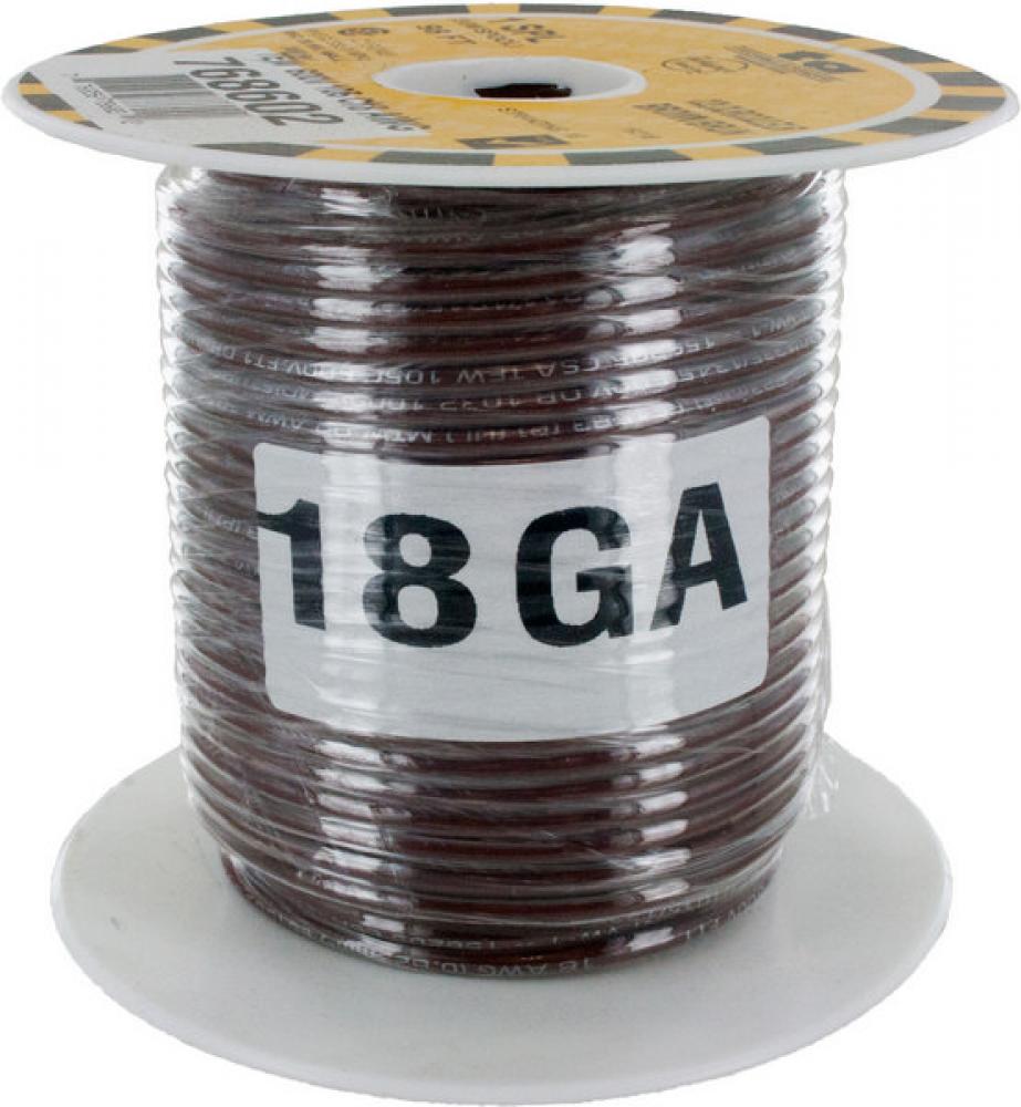 WIRE TEW 18GA BROWN 30M 98FT<span class=' ItemWarning' style='display:block;'>Item is usually in stock, but we&#39;ll be in touch if there&#39;s a problem<br /></span>