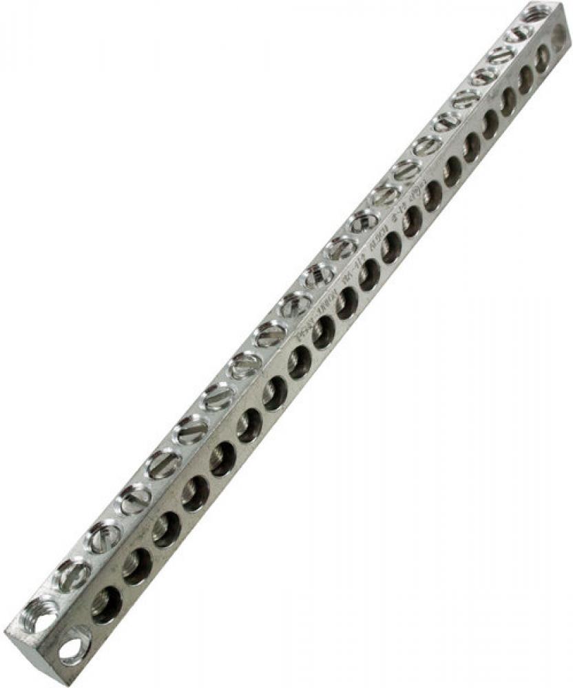 Aluminum Neutral bar, Tin Plated, 14-4 awg Copper and Aluminum, 20 circuits<span class=' ItemWarning' style='display:block;'>Item is usually in stock, but we&#39;ll be in touch if there&#39;s a problem<br /></span>