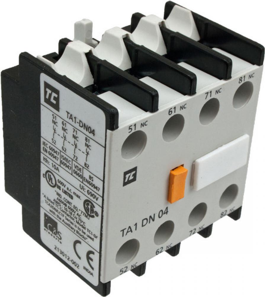 4 x N/C Aux. Contact<span class=' ItemWarning' style='display:block;'>Item is usually in stock, but we&#39;ll be in touch if there&#39;s a problem<br /></span>