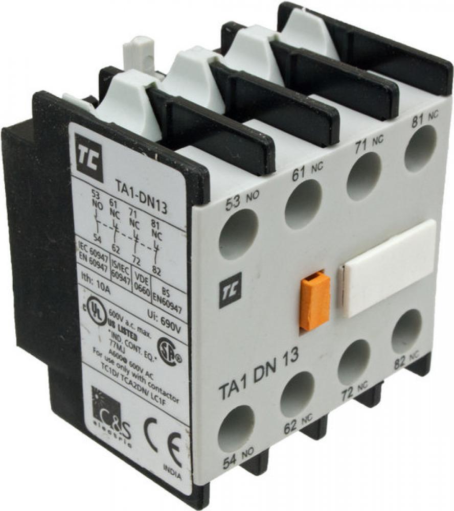 1 N/O-3 N/C Aux. Contact<span class=' ItemWarning' style='display:block;'>Item is usually in stock, but we&#39;ll be in touch if there&#39;s a problem<br /></span>