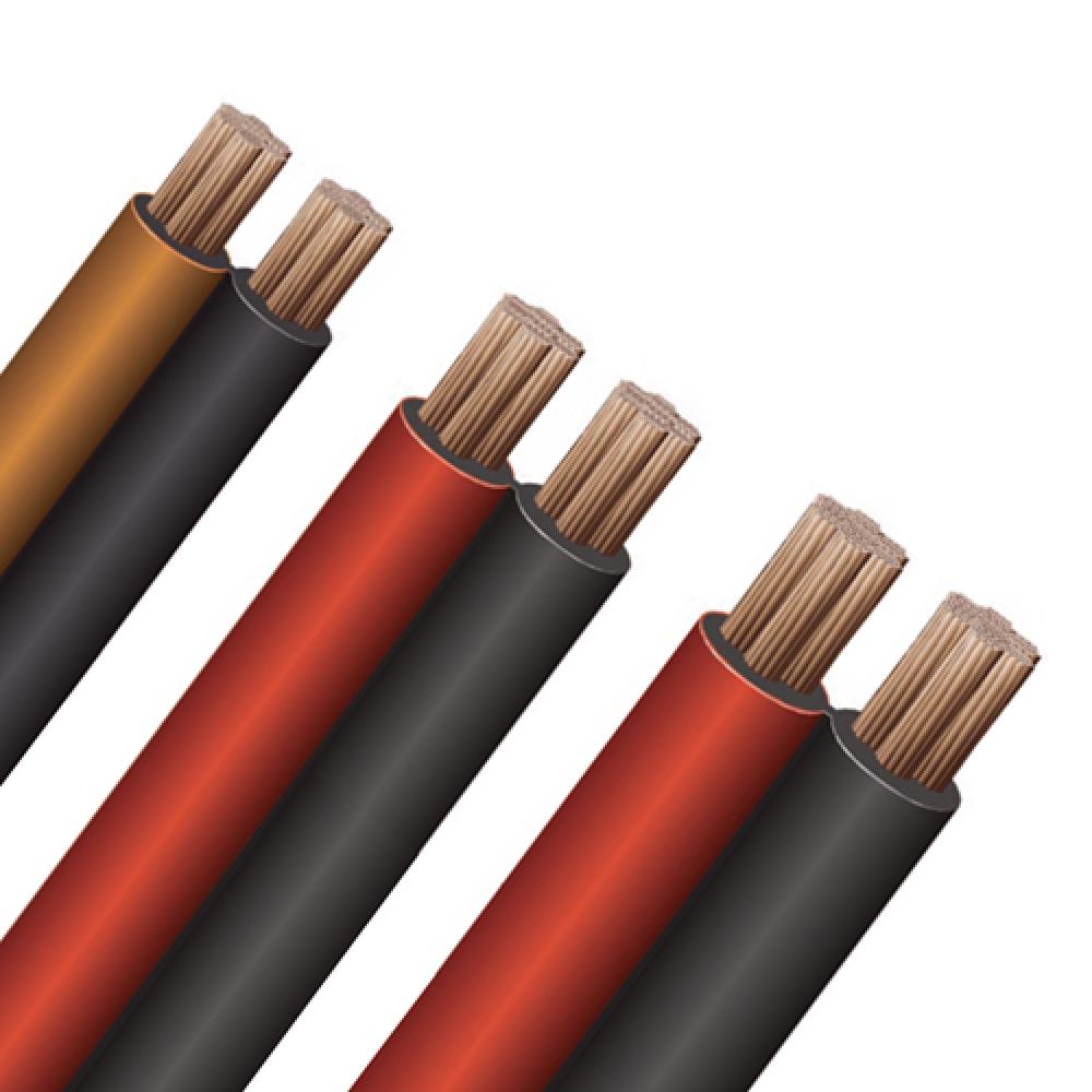 BOOSTER CABLE CORD [BONDED] 2/4 BLACK/RED 100FT<span class=' ItemWarning' style='display:block;'>Item is usually in stock, but we&#39;ll be in touch if there&#39;s a problem<br /></span>