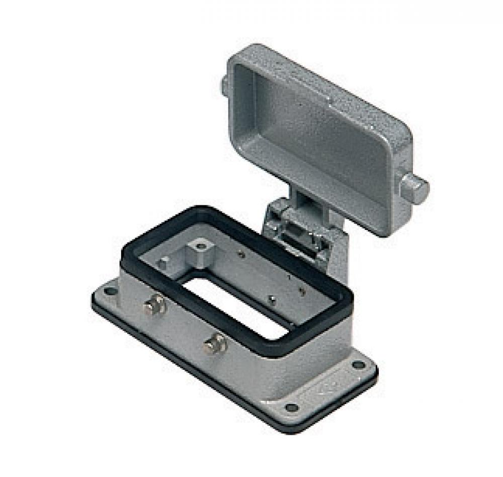 PANEL MOUNTING BASE - 10P+Ground    FOUR PEGS AND COVER<span class=' ItemWarning' style='display:block;'>Item is usually in stock, but we&#39;ll be in touch if there&#39;s a problem<br /></span>