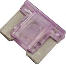 Techspan 766803 - FUSE BLADE MINI (LOW-PROF) 3AMP VIOLET 5PK