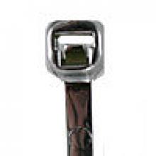Techspan 762784 - CABLE TIE 8Inch 40LB CHRM PLTD SILVER 100PK