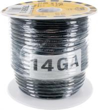 Techspan 768618 - WIRE TEW 14GA BLACK 30M 98FT