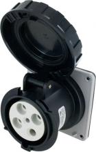 Techspan SCM460R5W - IP67 RECEPTACLE 60A  3Phase 600VAC  3P 4W  WATERTIGHT