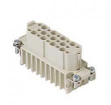 Techspan D25RC - FEMALE INSERT - 25P+Ground  10A - MAX 250V  CRIMP TERMINAL