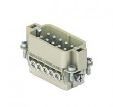 Techspan A10PS - MALE INSERT - 10P+Ground  10A MAX - 600V