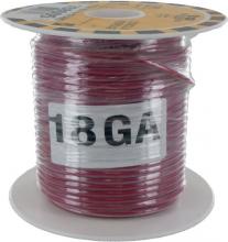 Techspan 768605 - WIRE TEW 18GA RED 30M 98FT