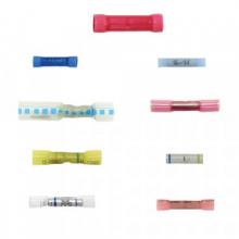 Techspan 461244C - BUTT SPLICE HT SHK A-SERIES 22-18GA RED 100PK