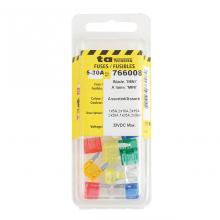 Techspan 766008 - FUSE ASSORTMENT MINI BLADE 10PCS