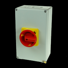Techspan PE69-3063 - ISOLATOR 3P,63A,ENCLOSED IP65