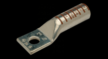 Techspan BBLU4S - LG COPP LUG 4STR 1/4Inch GREY 1HOLE