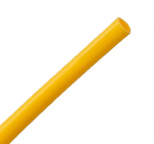 Techspan MHSP-3/16-4-IIL-NC - HEAT SHRINK THIN-WALL YELLOW 3/16InchID X 4FT
