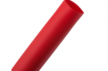 Techspan MHSP-3/64-2-IIL - HEAT SHRINK THIN-WALL RED 3/64InchID X 4FT