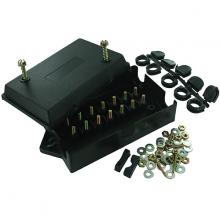Techspan 762135 - TERMINAL BLOCK JUNC BOX 14 10-32 STUDS