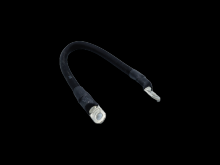Techspan 767799 - BATT CBL 2/0 TOP STD SMTH NEG 17" BLACK