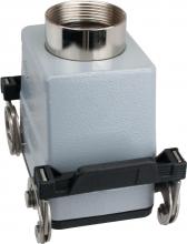 Techspan ACC32D6 - HOOD - 32P+Ground    DOUBLE LEVERS  TOP ENTRY  CABLE COUPLER  CABLE GLAND PG 29