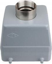 Techspan ATTP32D5 - HOOD - 32P+Ground    FOUR PEGS  TOP ENTRY  HIGH CONSTRUCTION  CABLE GLAND PG 21