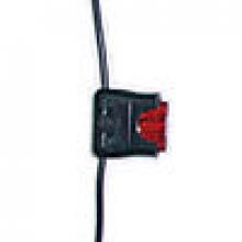 Techspan 664127 - FUSE HOLDER INLINE STD BLADE 16GA BLK W/7.5A FUSE