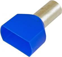 Techspan FER2-6-14L - Blue 2x6awg 14mm 50pk